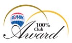 100% Club Award